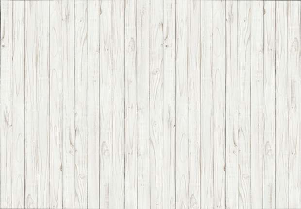 Fotomural White Wooden