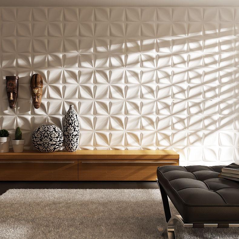 Aryl, Panel decorativo 3D fibra de bambú en Monterrey