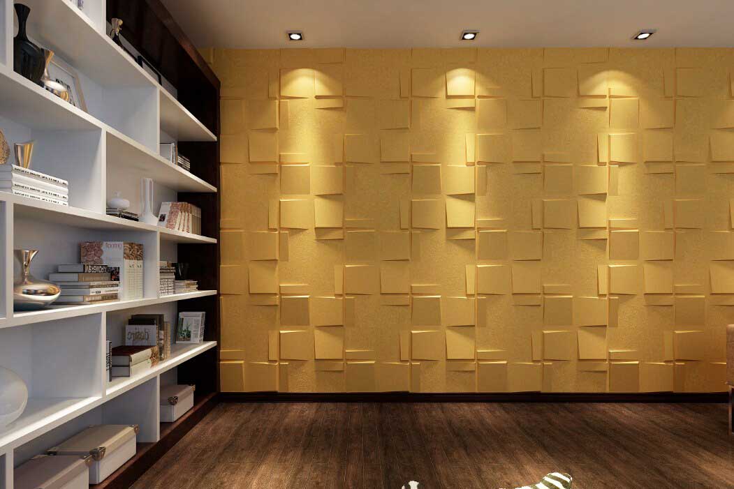 Echo, Panel decorativo 3D fibra de bambú en Monterrey